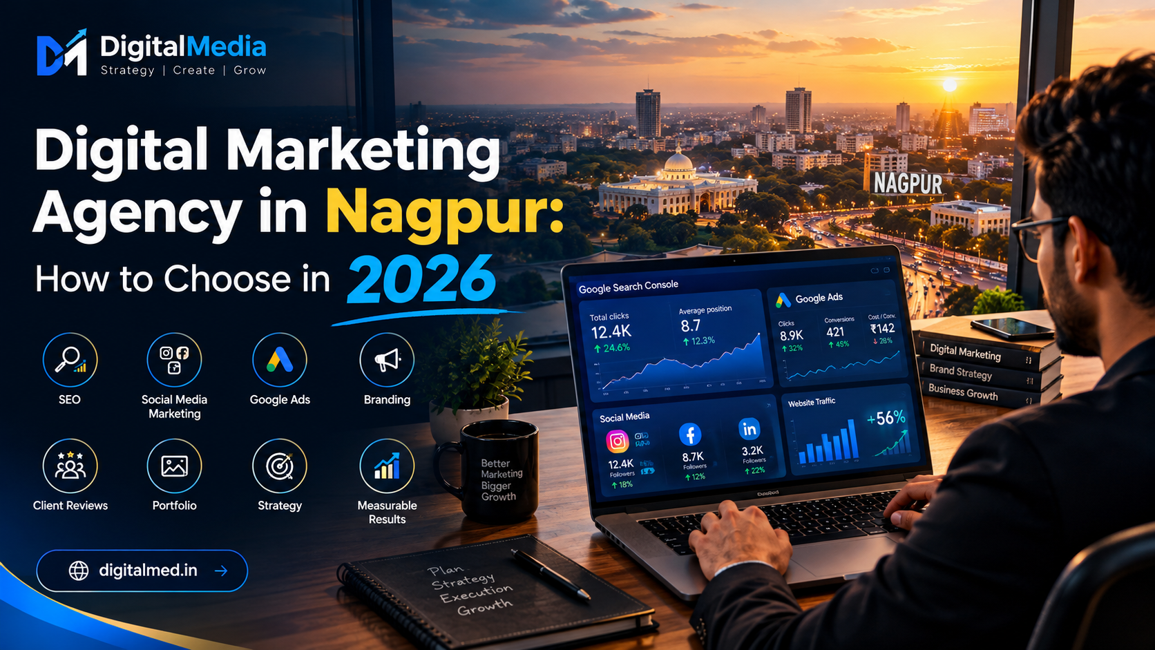 digital marketing agency in Nagpur helping local businesses grow online